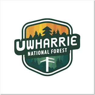 Uwharrie National Forest Emblem Posters and Art